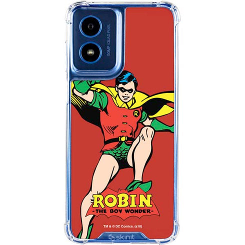 DC Comics Robin Classic Art Moto G 5G (2024) Clear Case